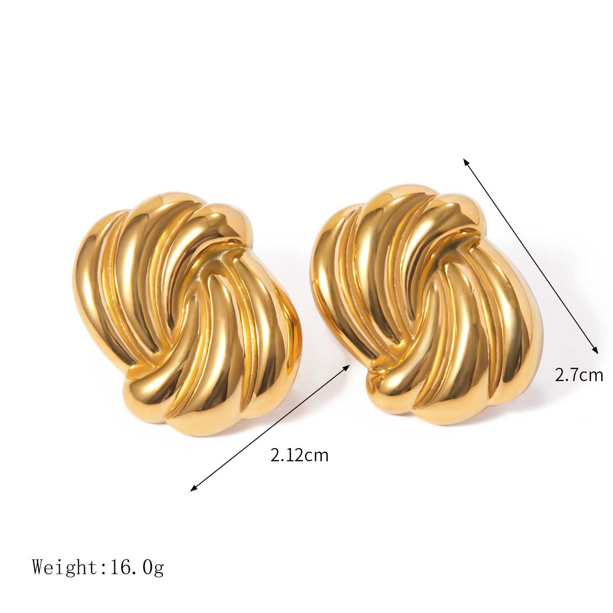 Summer Shell Series Stainless Steel Beach Earrings in Multiple Styles