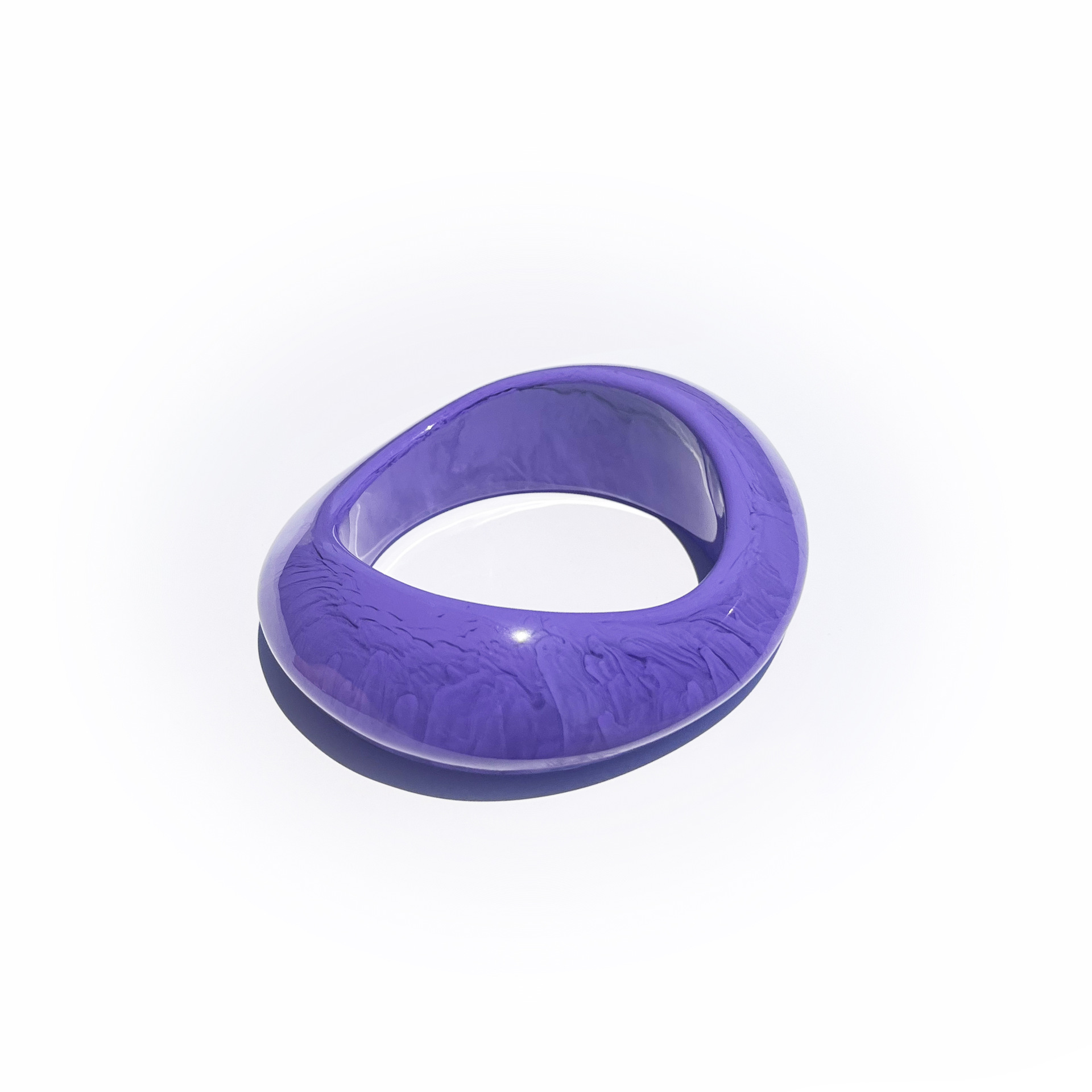 Irregular Shaped Resin Bracelet Vintage Style Available in 6 Colors