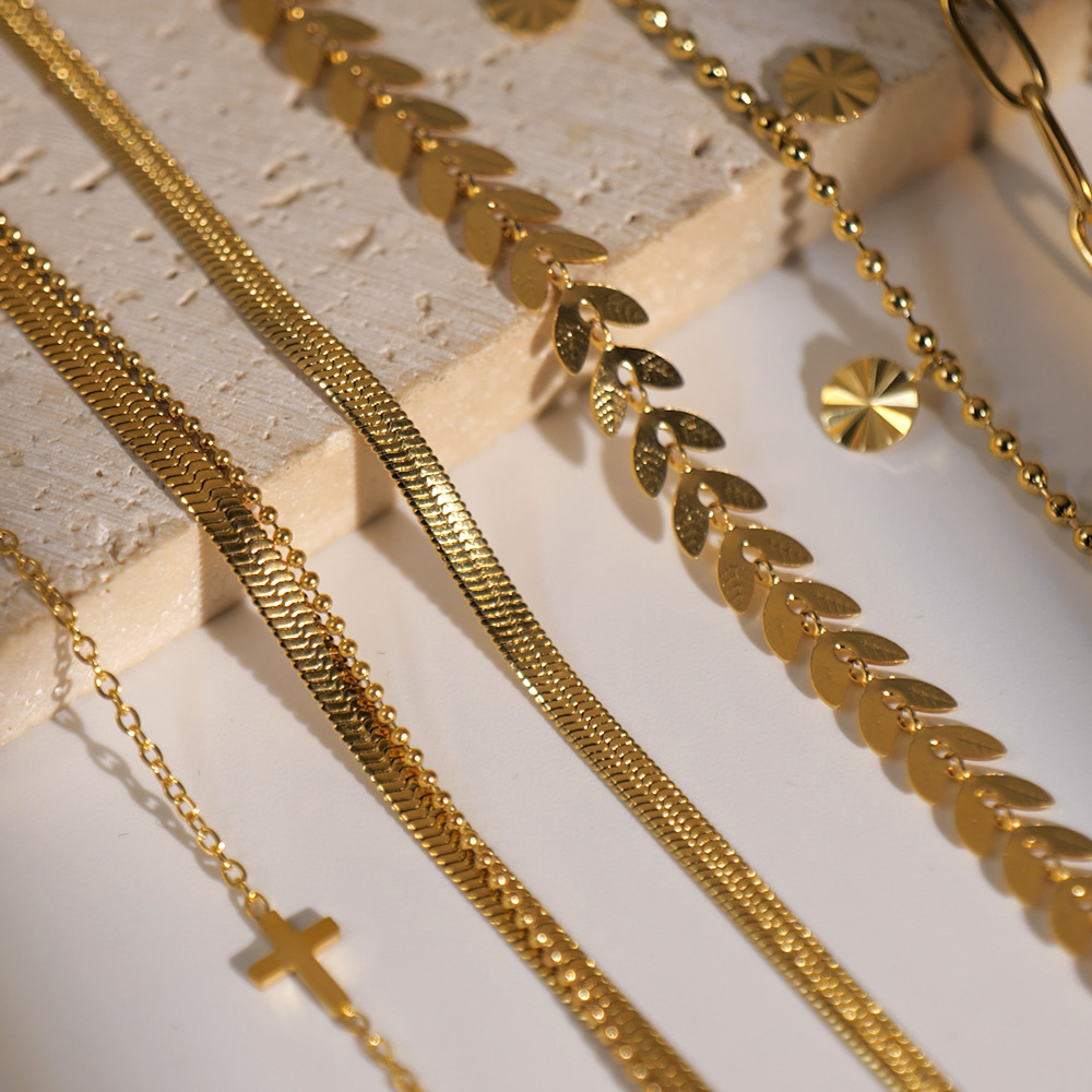 Stainless Steel Anklets Available in Multiple Styles