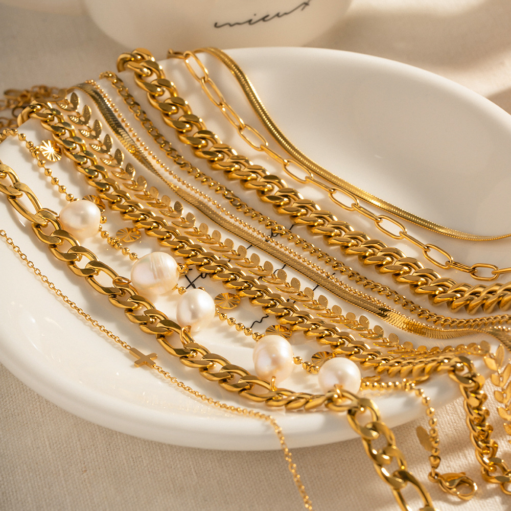 Stainless Steel Anklets Available in Multiple Styles