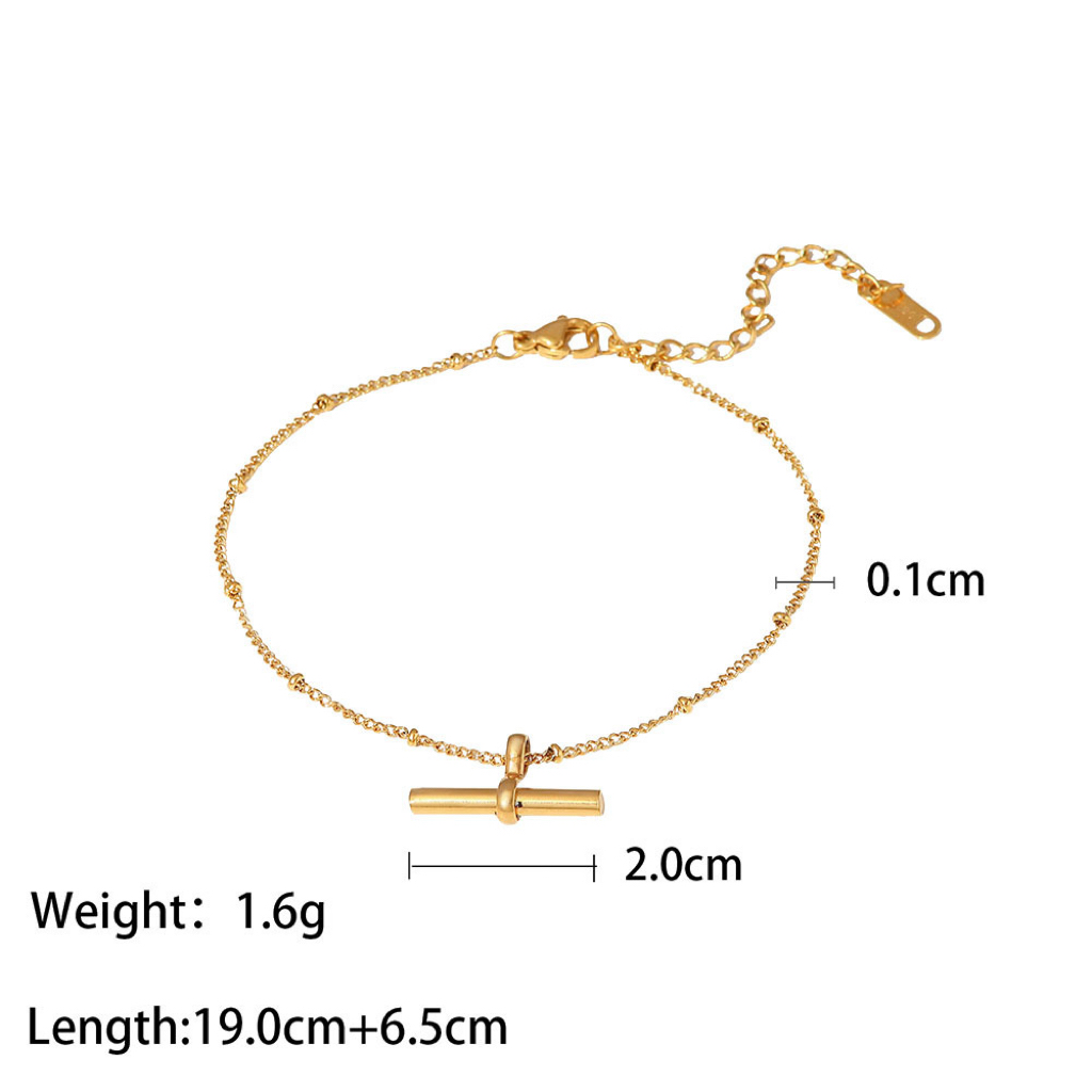 Stainless Steel Anklets Available in Multiple Styles