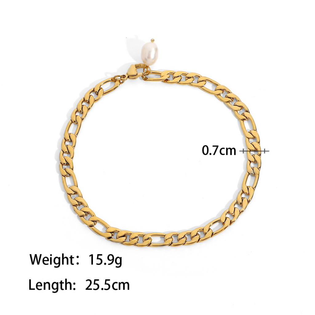 Stainless Steel Anklets Available in Multiple Styles