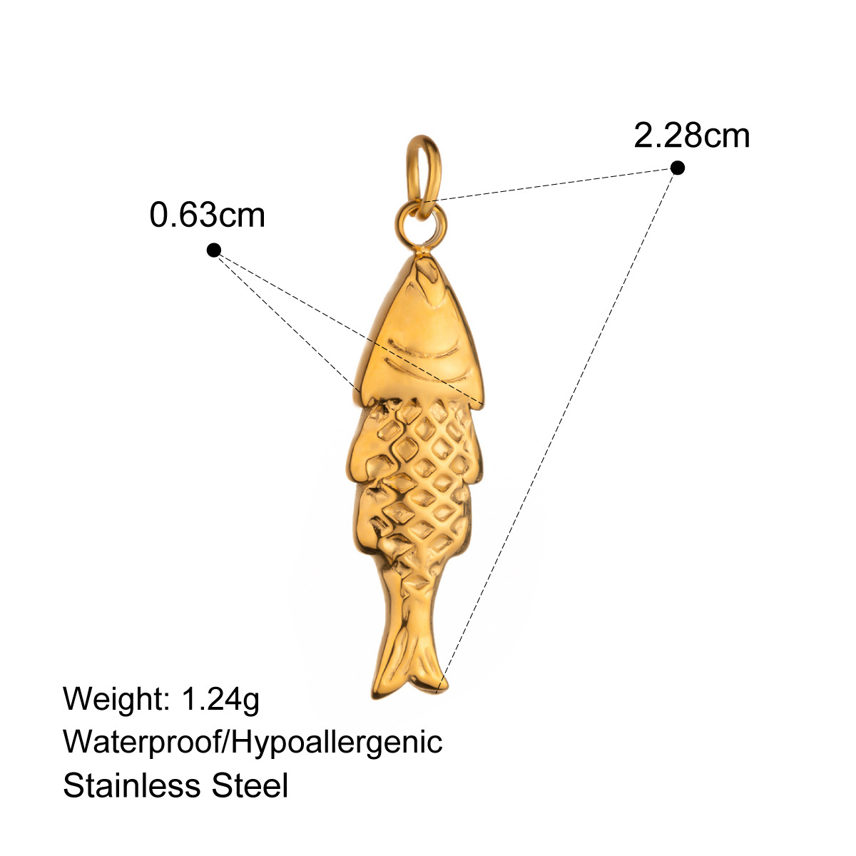 Stainless Steel Ocean Series DIY Pendants 15 Designs Available