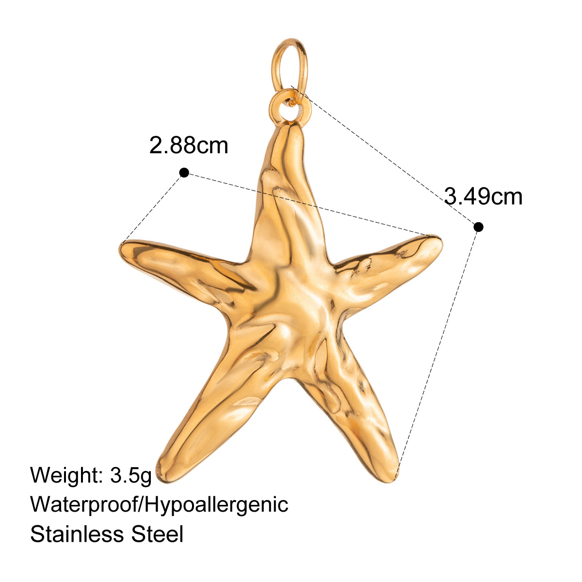 Stainless Steel Ocean Series DIY Pendants 15 Designs Available