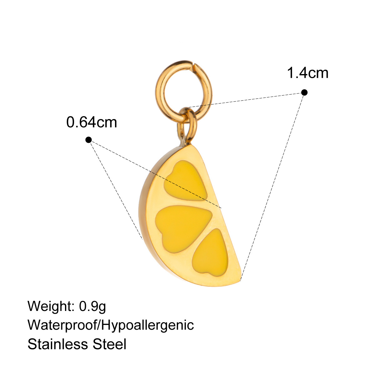 Stainless Steel Colorful Series DIY Pendants 9 Designs Available
