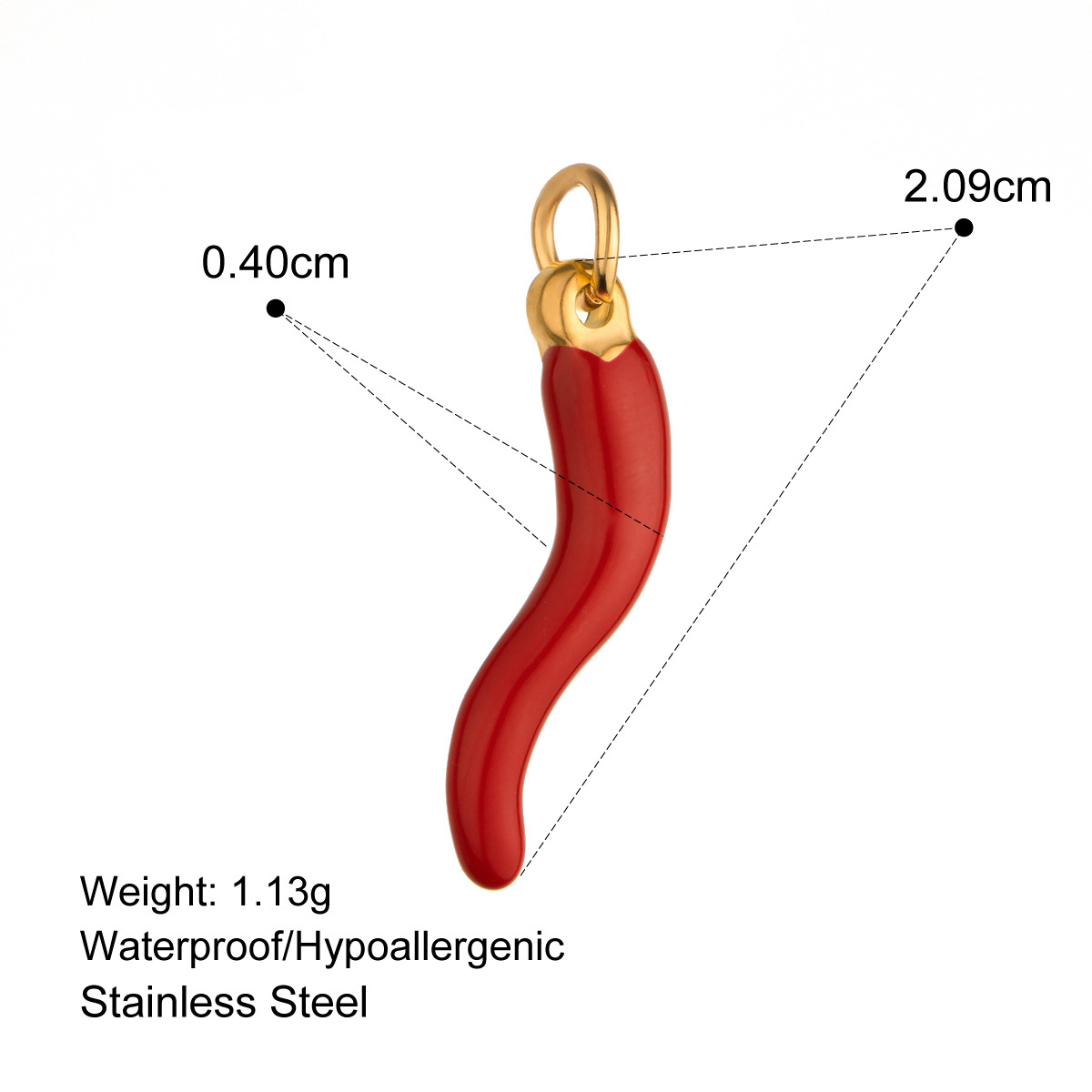 Stainless Steel Colorful Series DIY Pendants 9 Designs Available