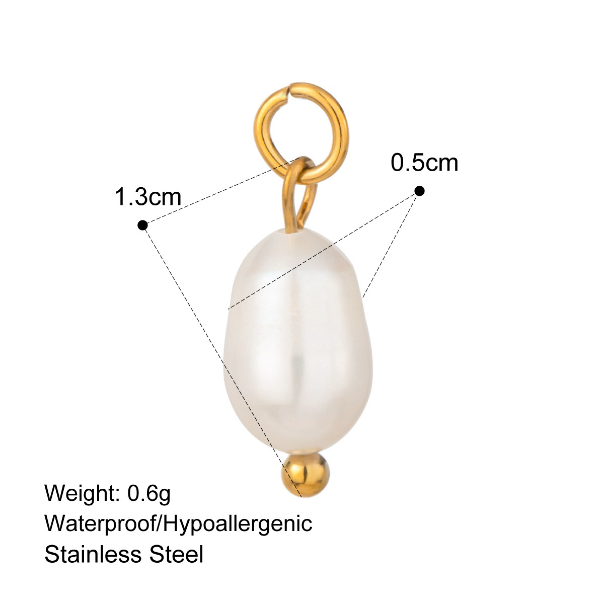 Stainless Steel Colorful Series DIY Pendants 9 Designs Available